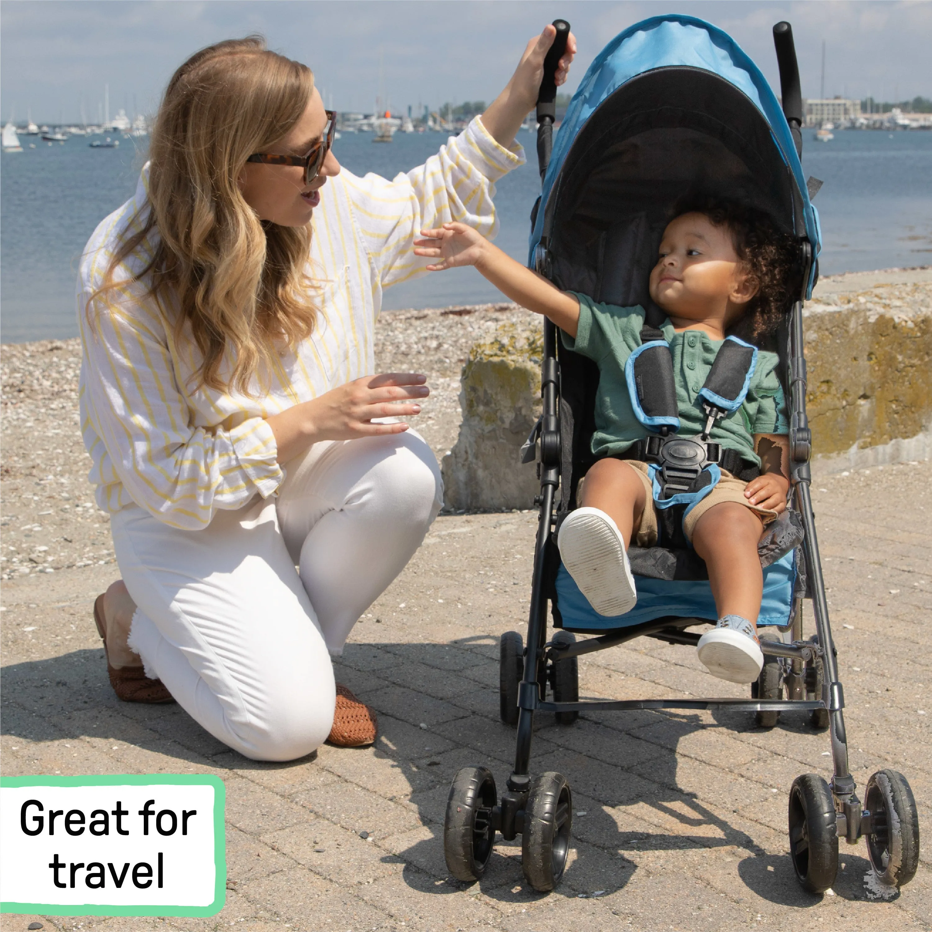 3Dmini Convenience Stroller - Dusty Blue