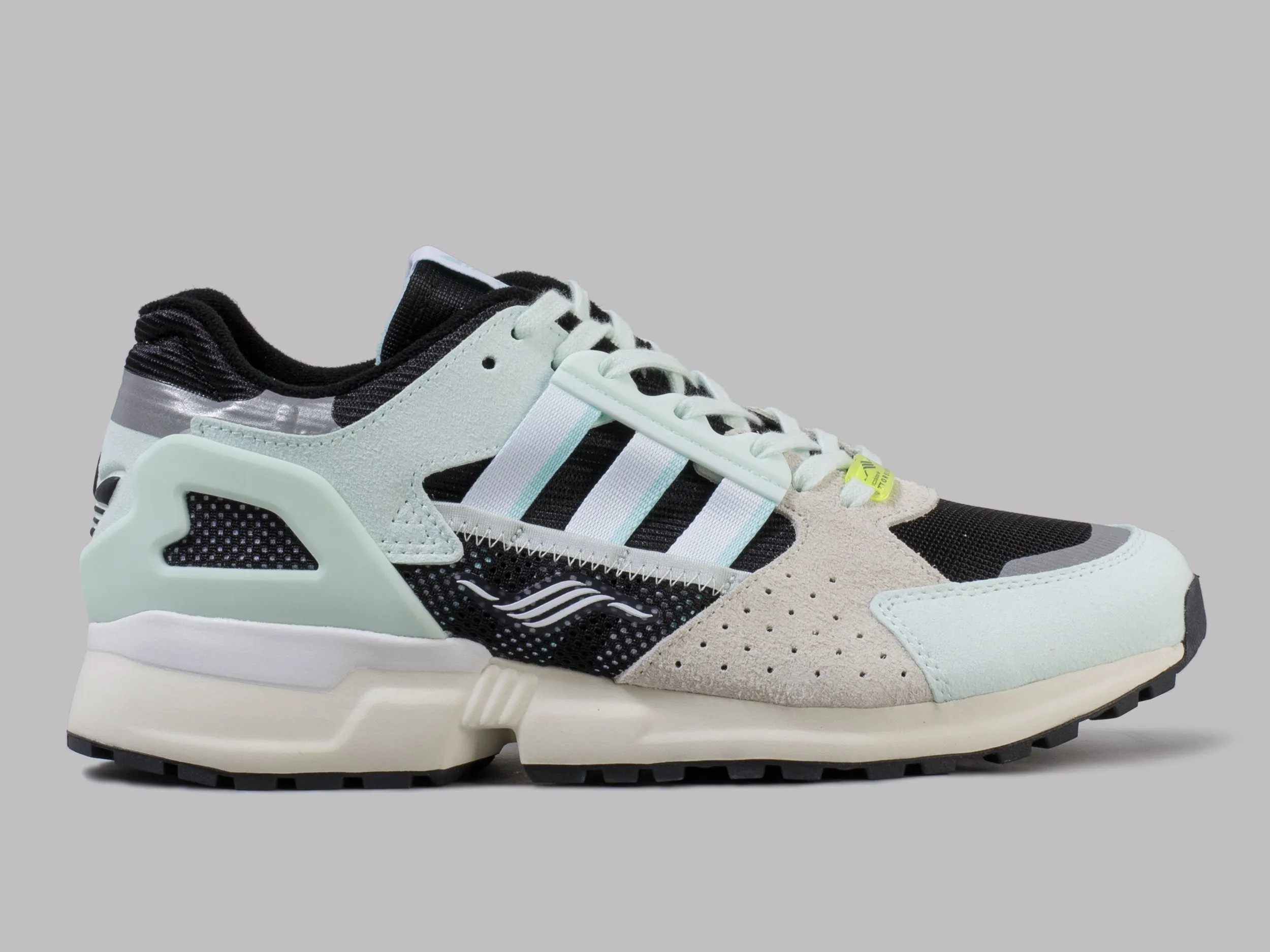 adidas ZX 10,000 C Foot Print (Dash Green / Clear Aqua / Core Black)