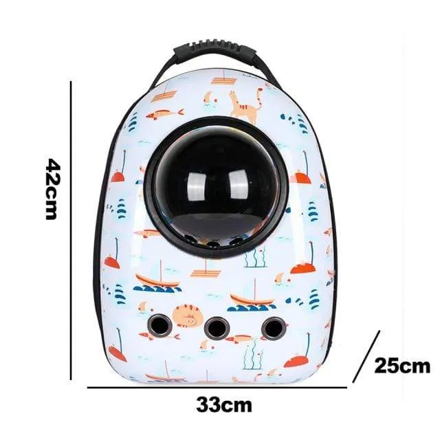 Adjustable Capsule Cat Travel Backpack