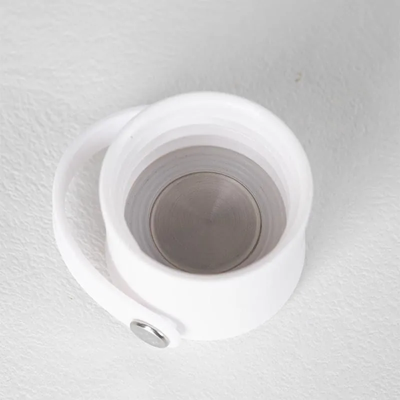 Aquaro 750 ML Hot & Cold Thermos Water Bottle (White & Grey) - Set Of Two