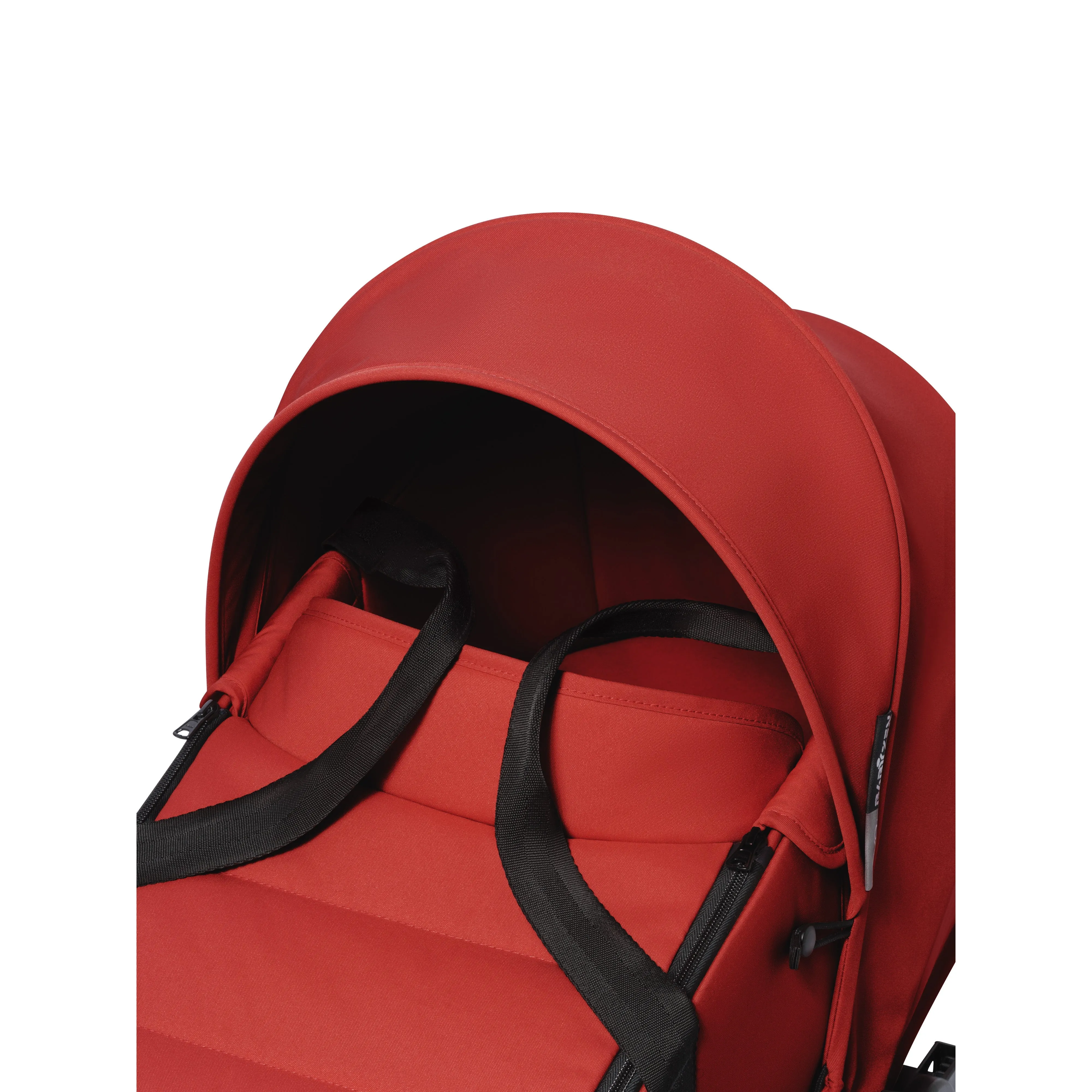 BABYZEN YOYO² Baby Stroller Set - White Frame with Red Bassinet