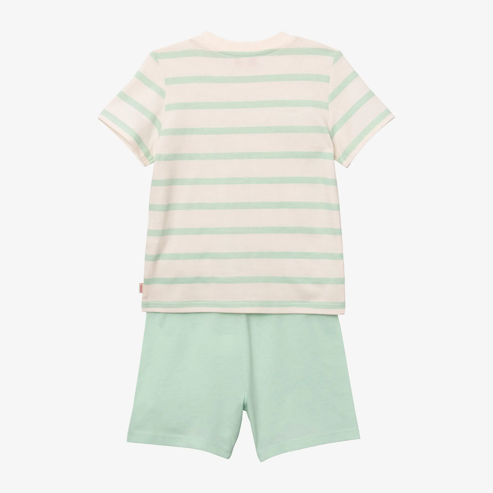 Boy's striped shorty pajama