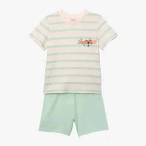 Boy's striped shorty pajama