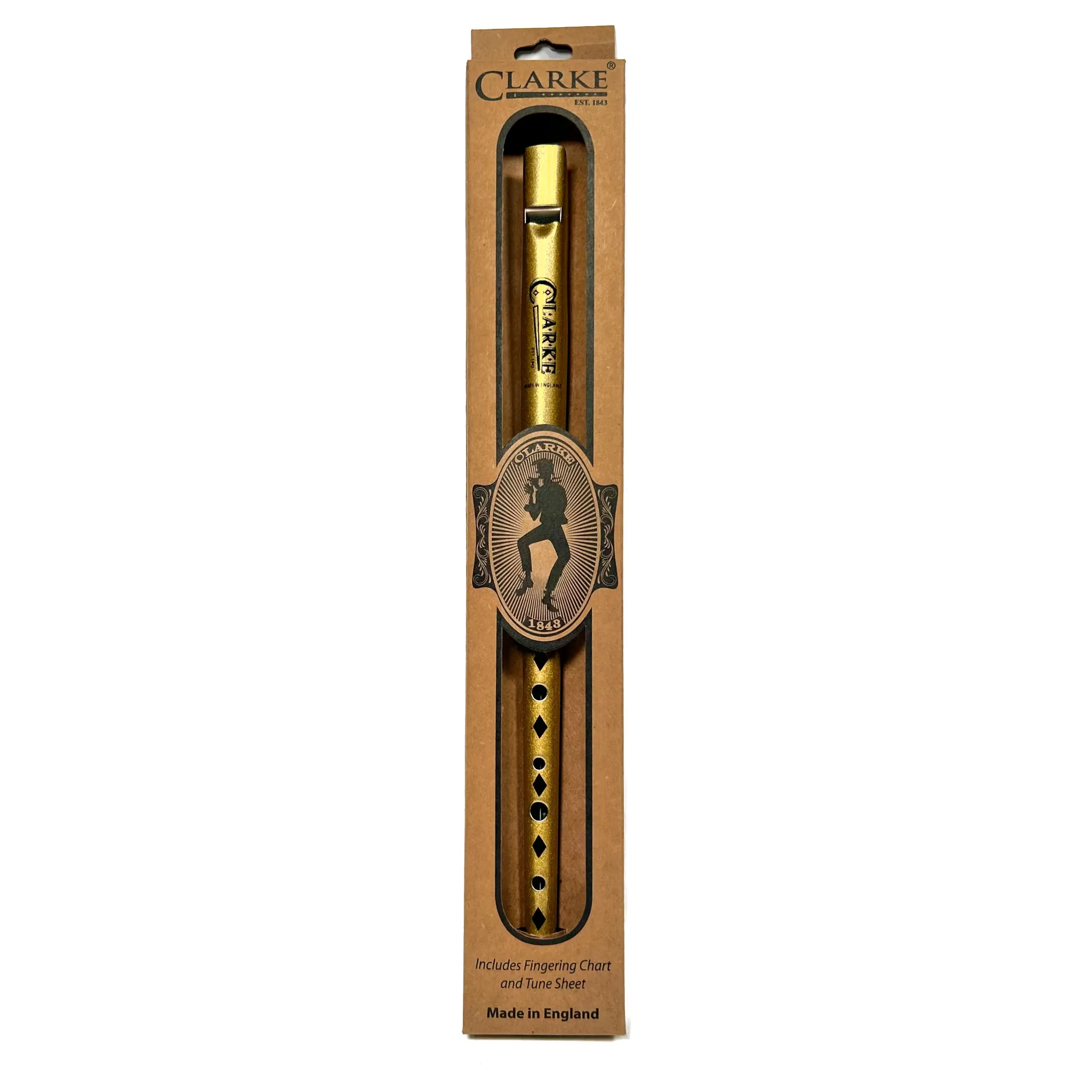 Clarke Original Gold C Tin Whistle