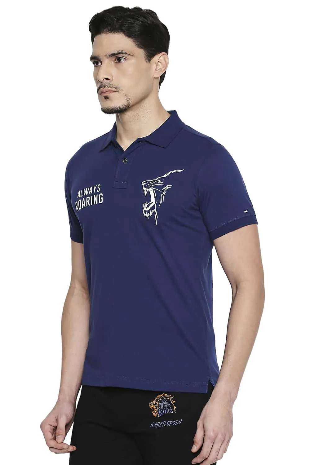 CSK Original Ipl Whistle Podu Polo T Shirt