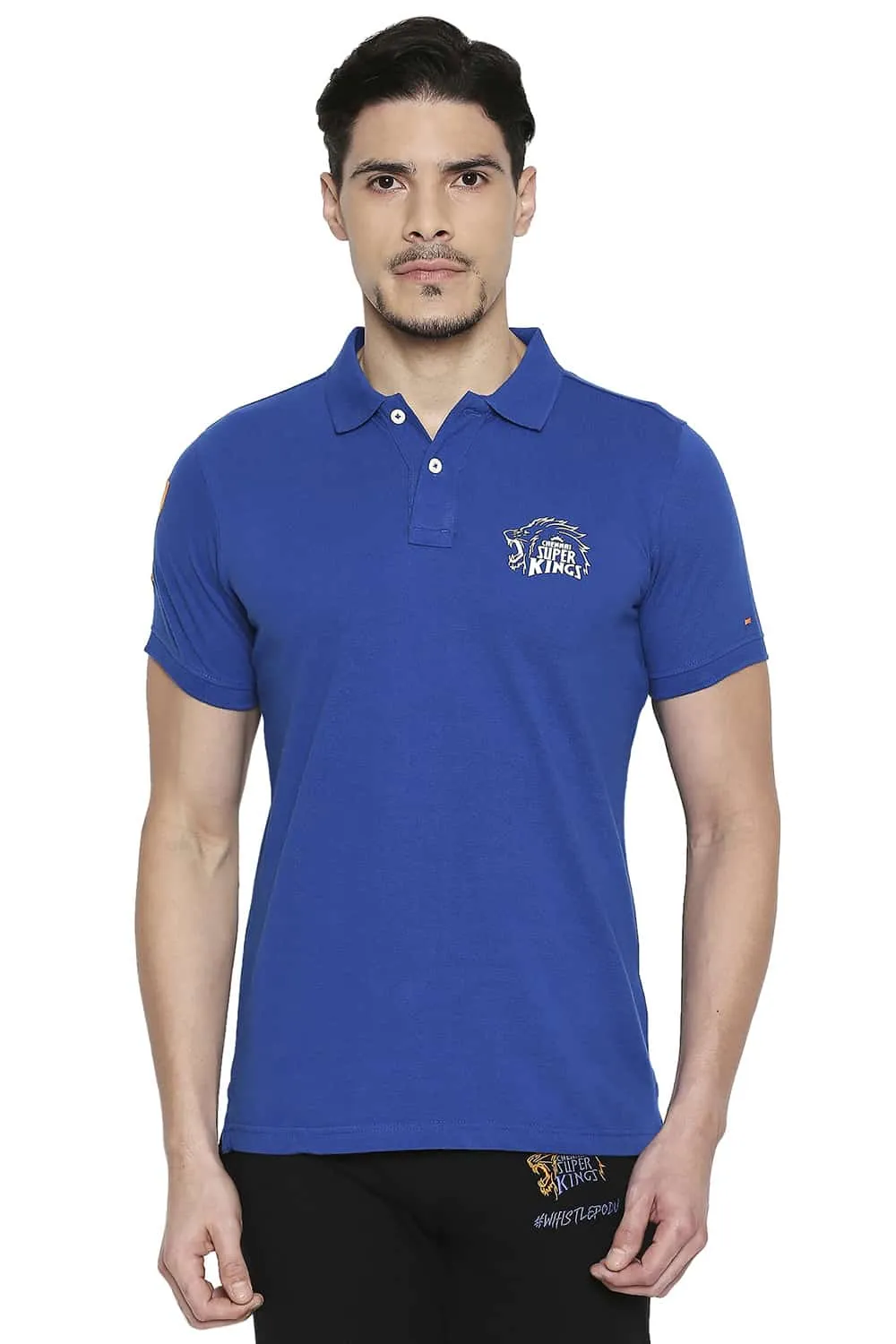 CSK Original Ipl Whistle Podu Polo T Shirt