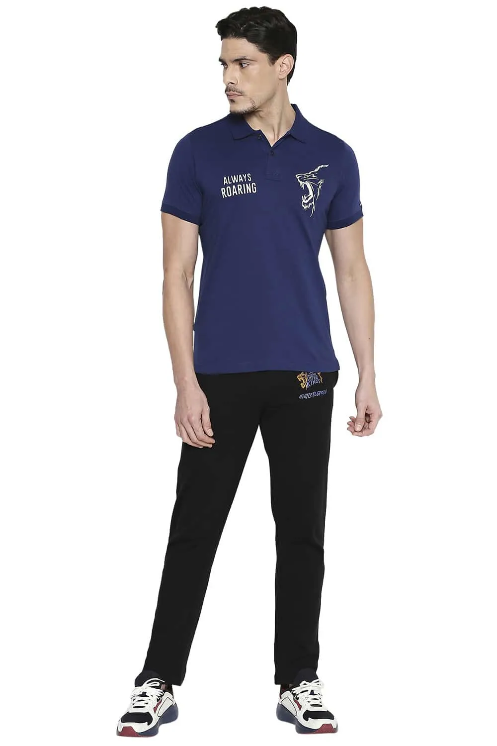 CSK Original Ipl Whistle Podu Polo T Shirt
