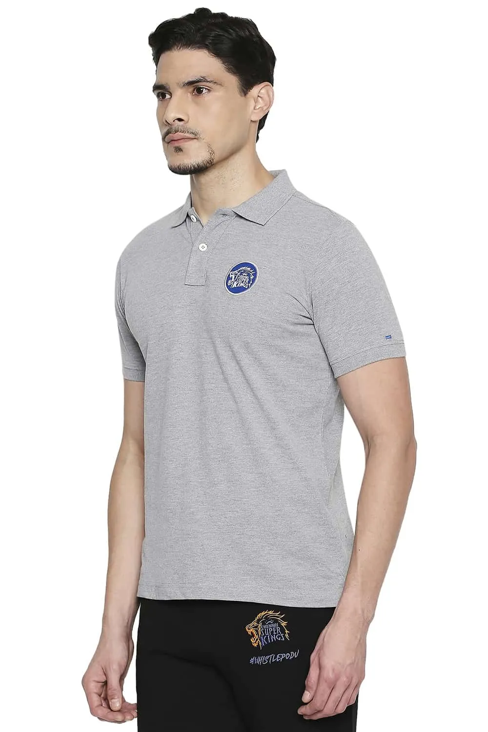 CSK Original Ipl Whistle Podu Polo T Shirt