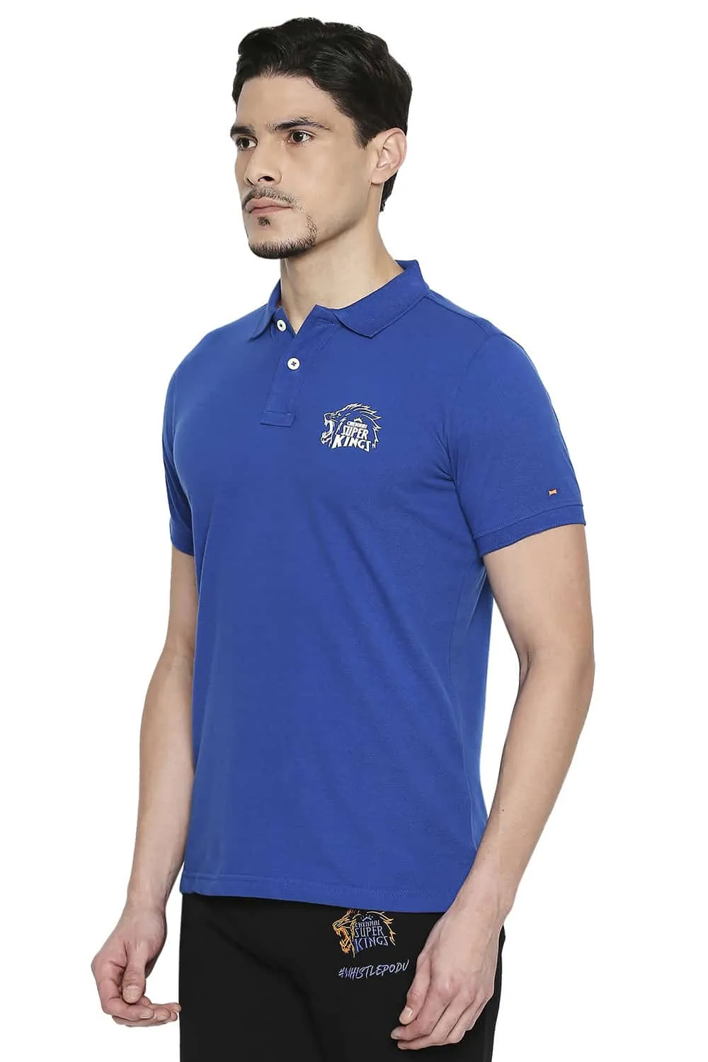 CSK Original Ipl Whistle Podu Polo T Shirt