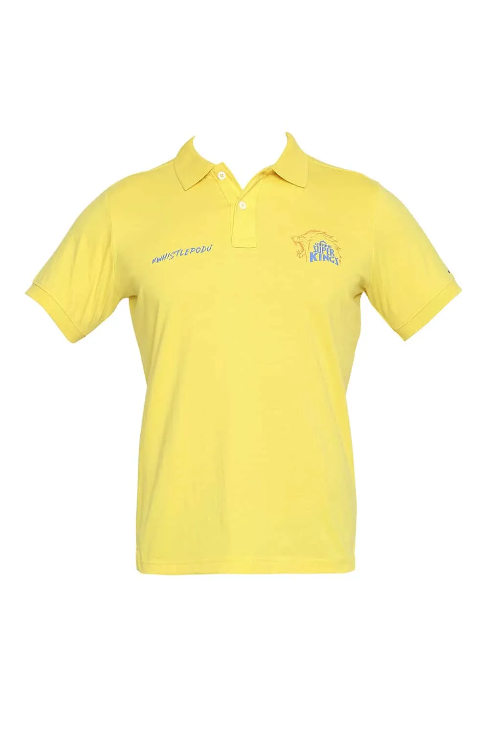 CSK Original Ipl Whistle Podu Polo T Shirt