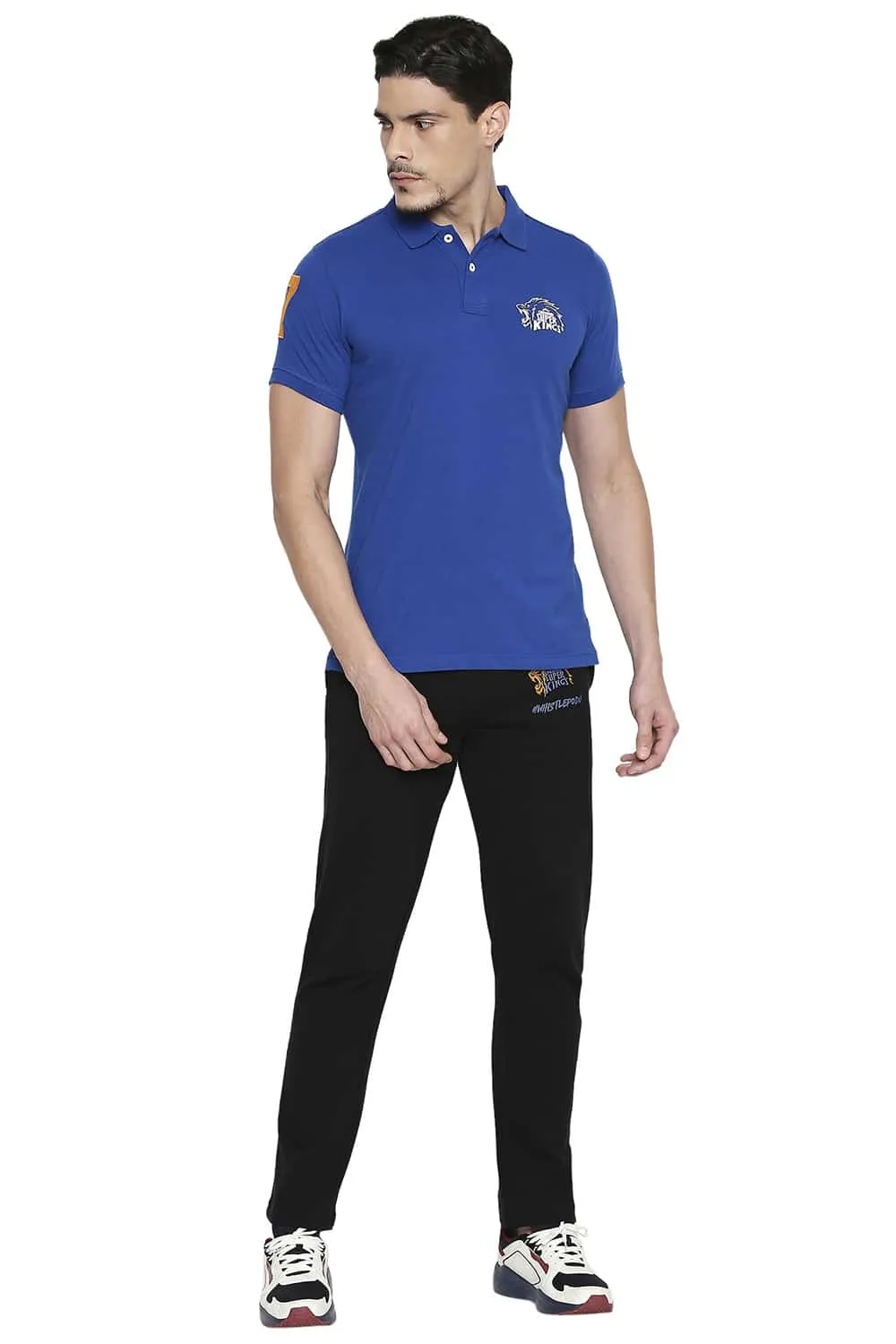 CSK Original Ipl Whistle Podu Polo T Shirt