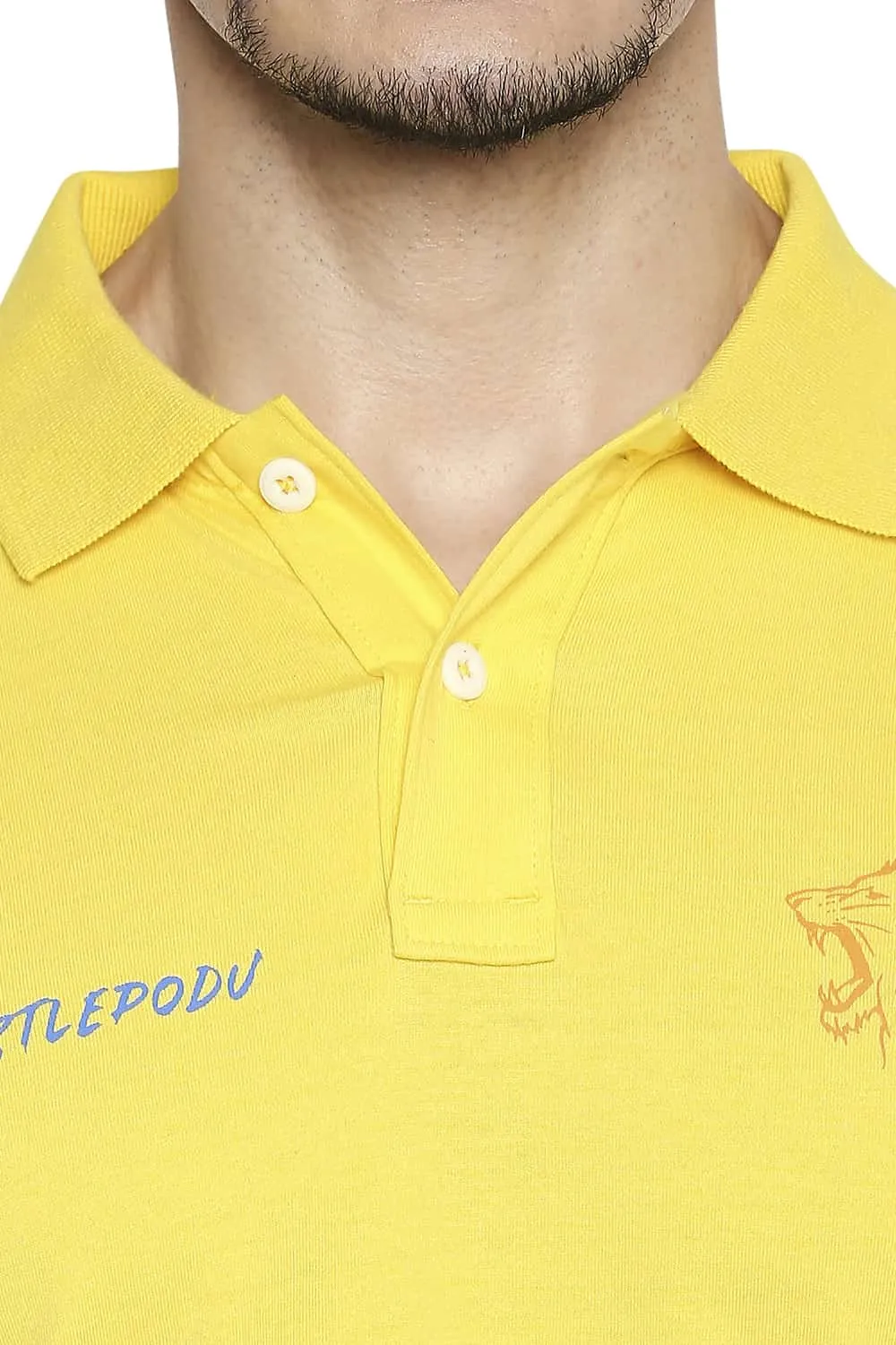 CSK Original Ipl Whistle Podu Polo T Shirt