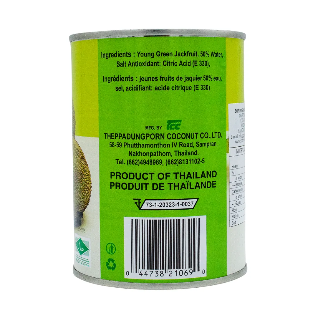 Green Jackfruit in Brine 565g by Chaokoh