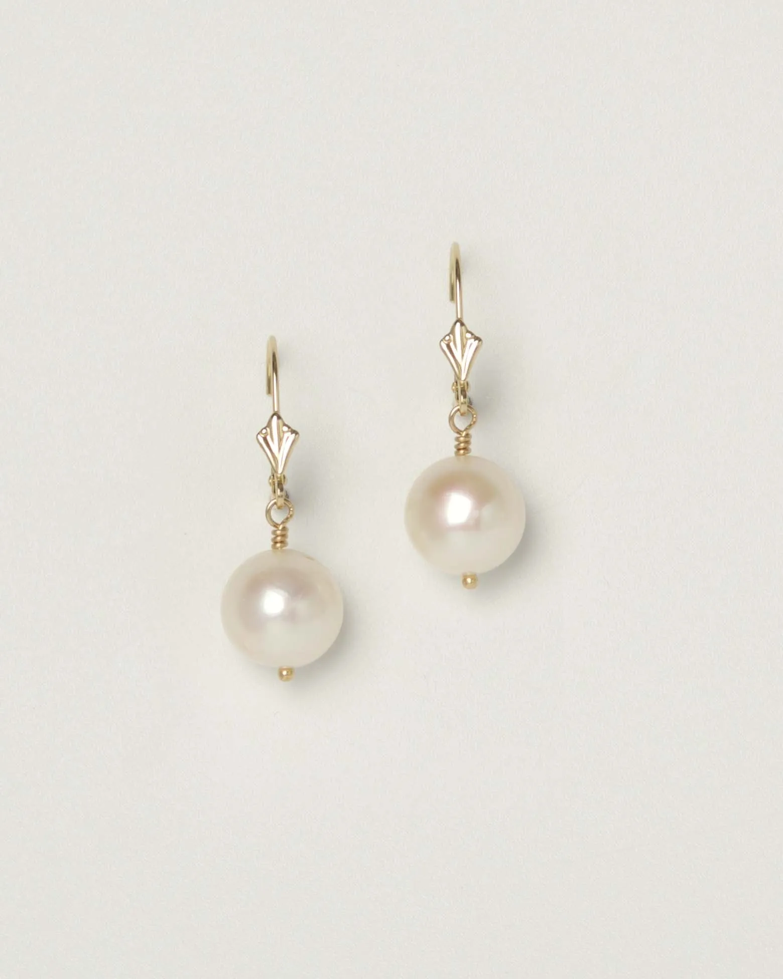 Madre Pearl Earrings | 14k Gold