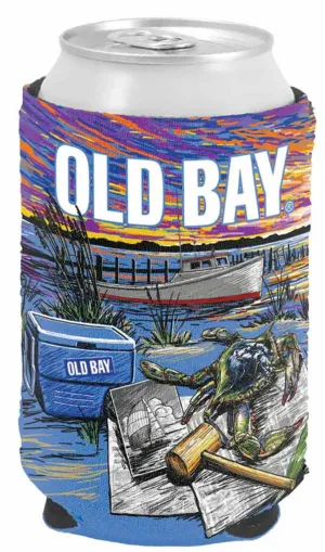 OLD BAY Collage Wrap Can Holder