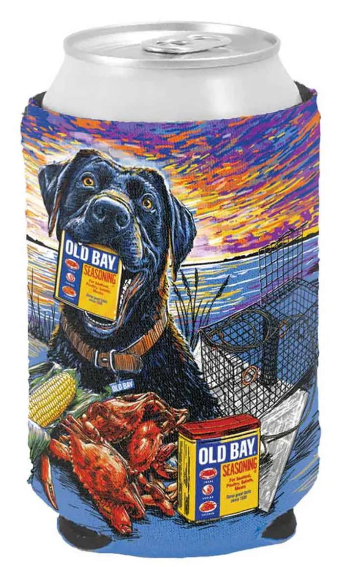 OLD BAY Collage Wrap Can Holder