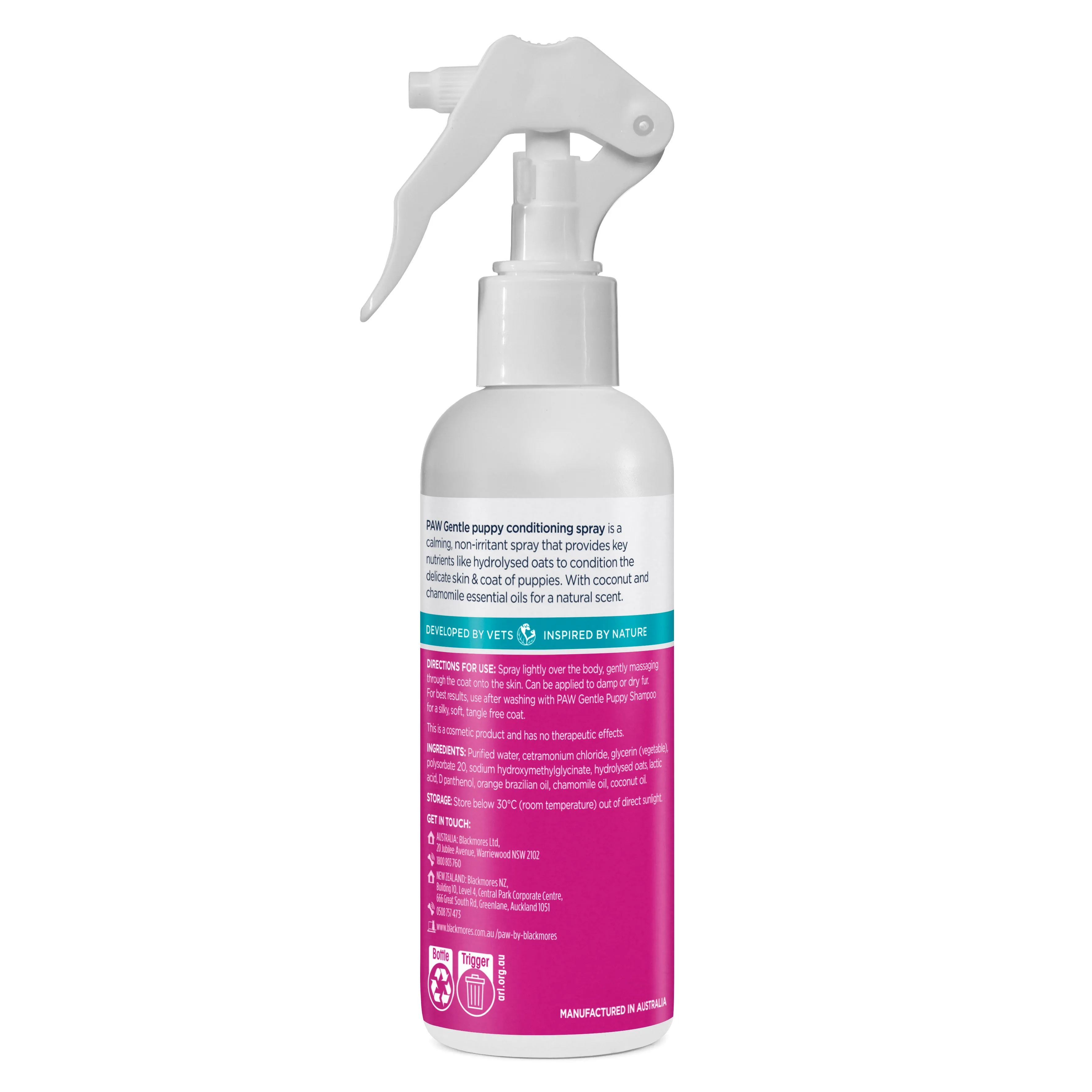 PAW Puppy Conditioning Spray 200ml