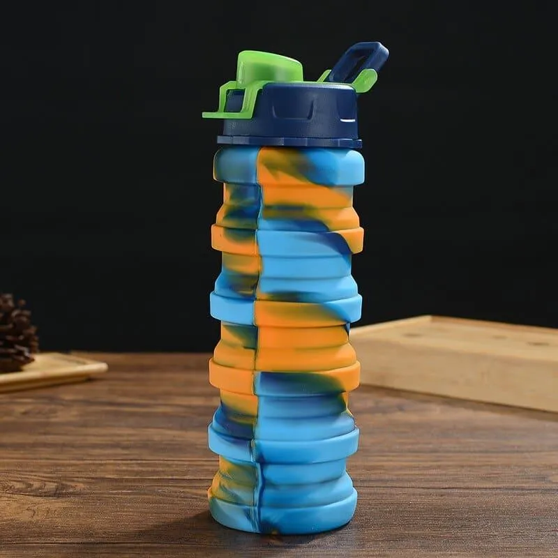 Portable Folding Silicone Water Bottle