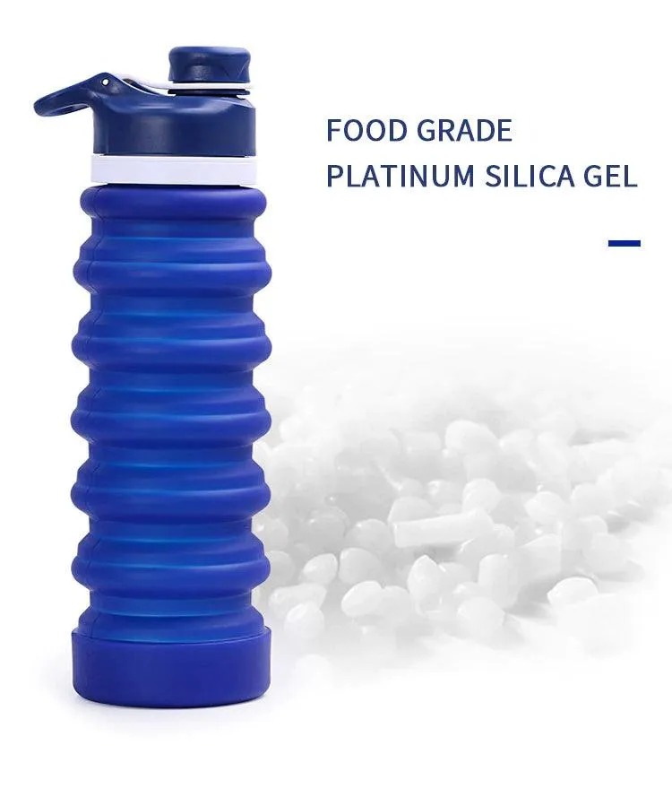 Portable Folding Silicone Water Bottle