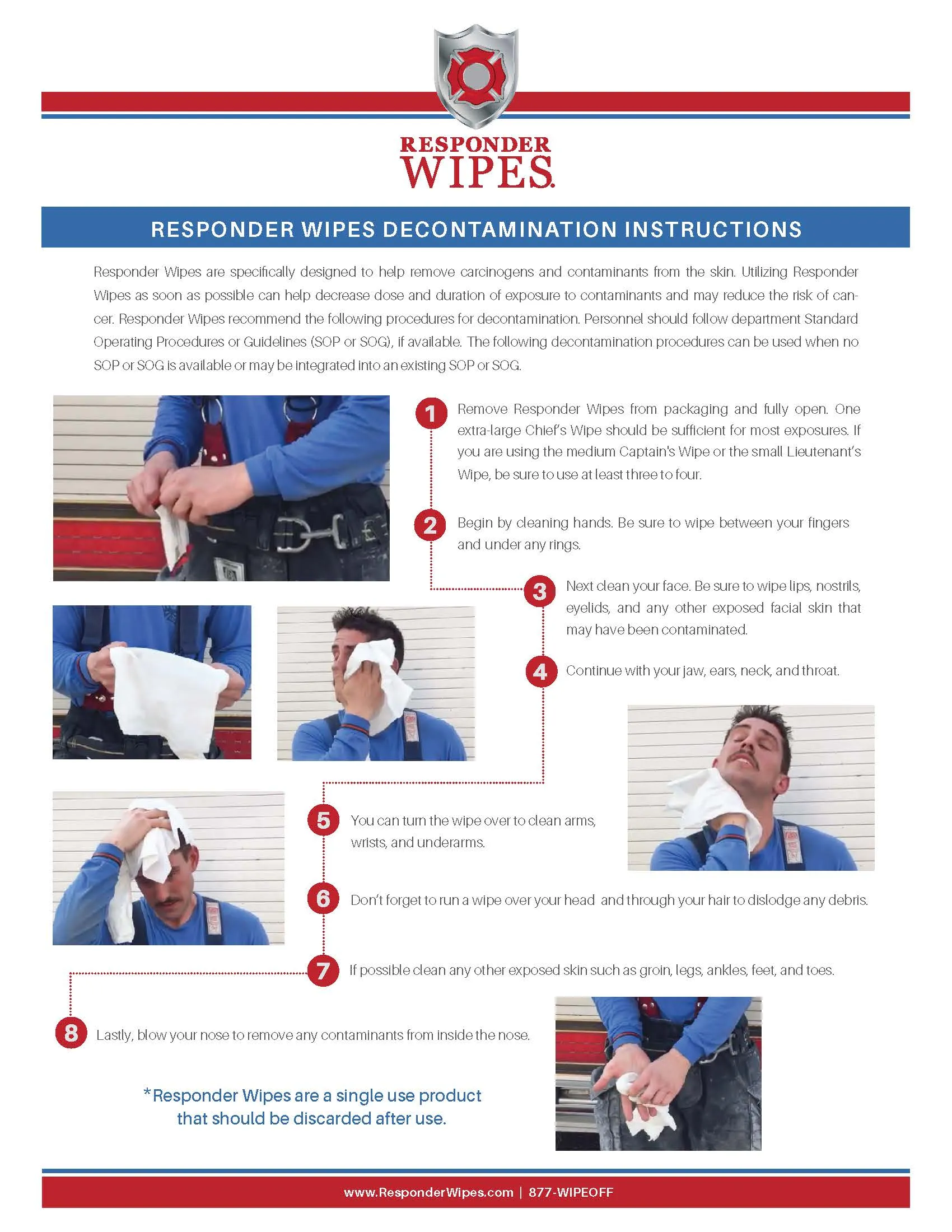 Responder Wipes