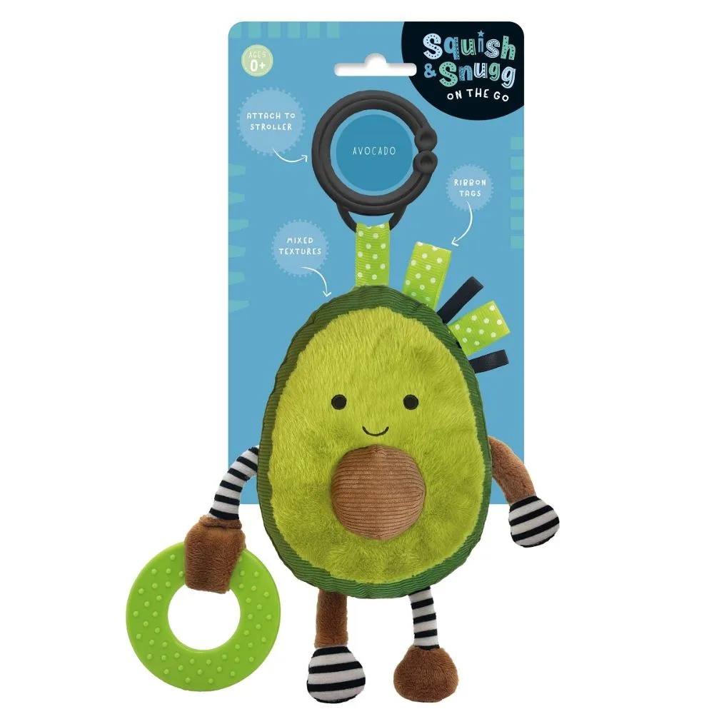Squish & Snugg: On the Go Plush Avocado