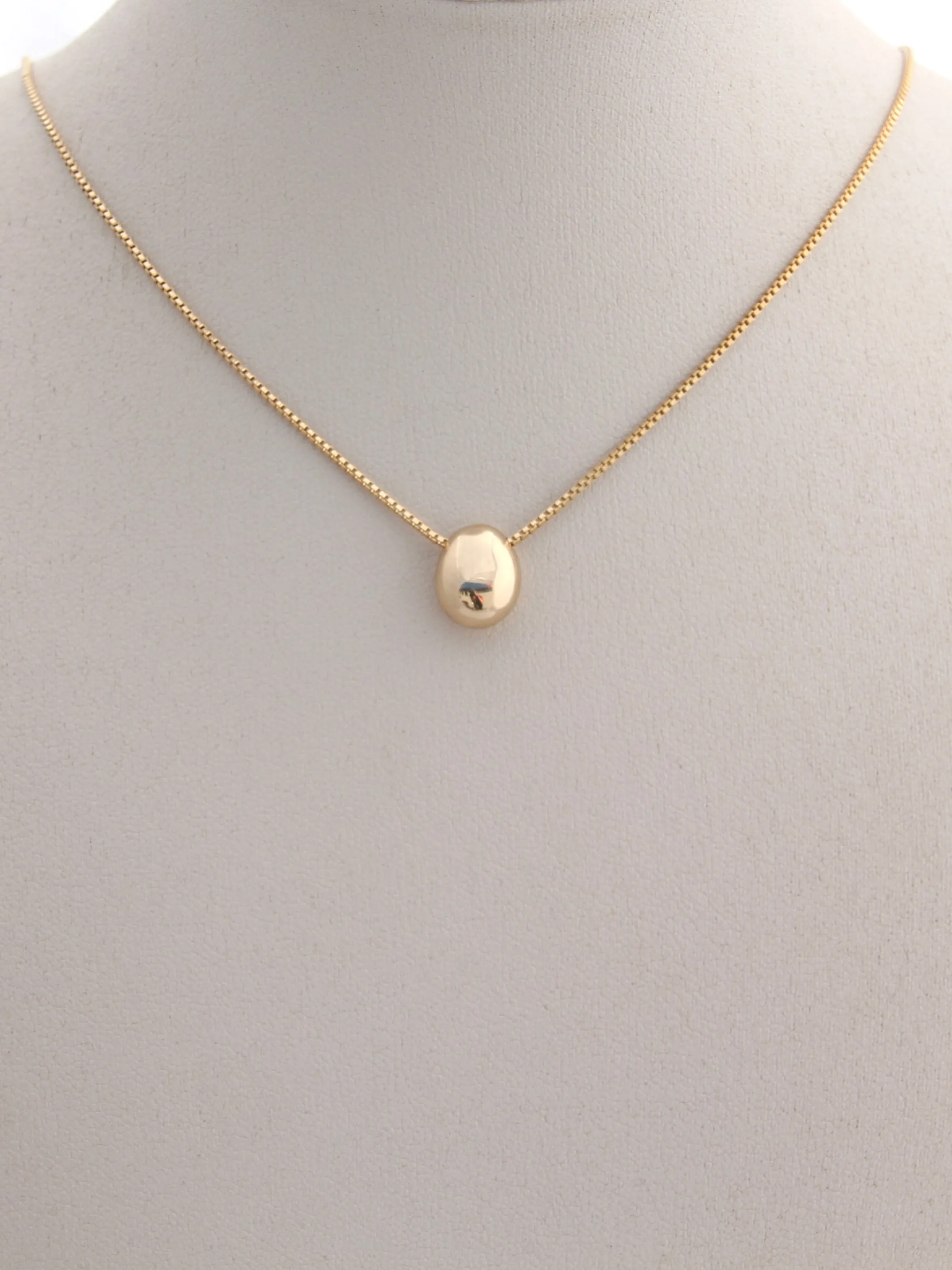 Touchstone Necklace | 9k Gold