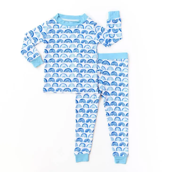 Two-Piece Bamboo Viscose Pajama Set by Little Sleepies