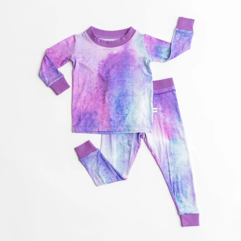 Two-Piece Bamboo Viscose Pajama Set by Little Sleepies